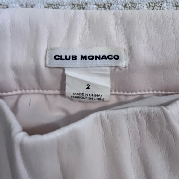 Club Monaco leather skirt - Picture 4 of 4